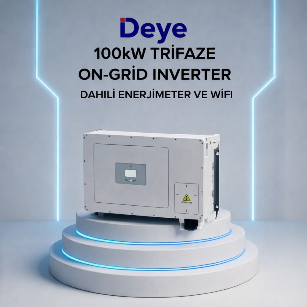 DEYE 100KW ON-GRİD TRİFAZE İNVERTER