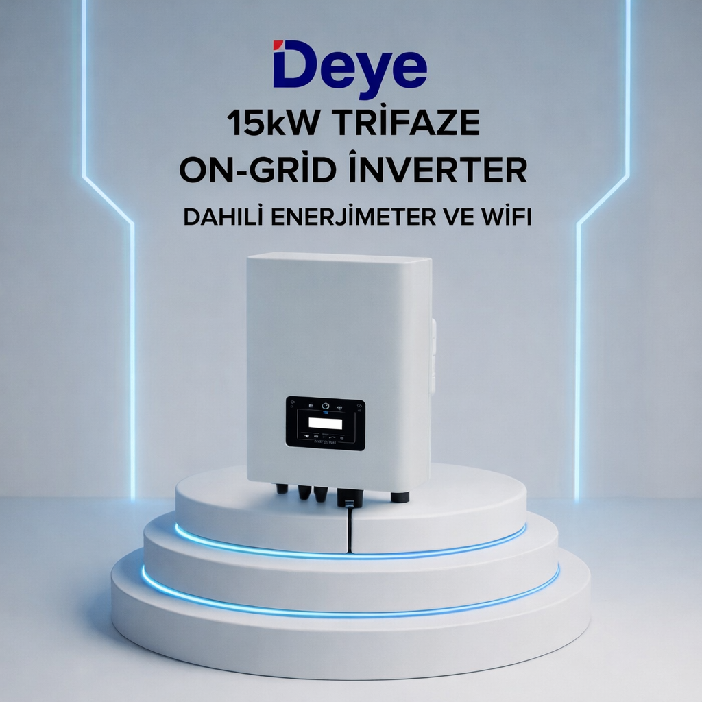 DEYE 15KW ON-GRİD TRİFAZE İNVERTER