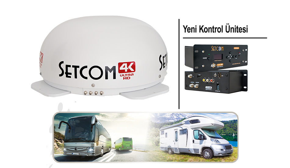 Setcom STC 324 Çift Çıkışlı Mobil Anten