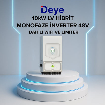 DEYE 10KW HİBRİT MONOFAZE İNVERTER LV
