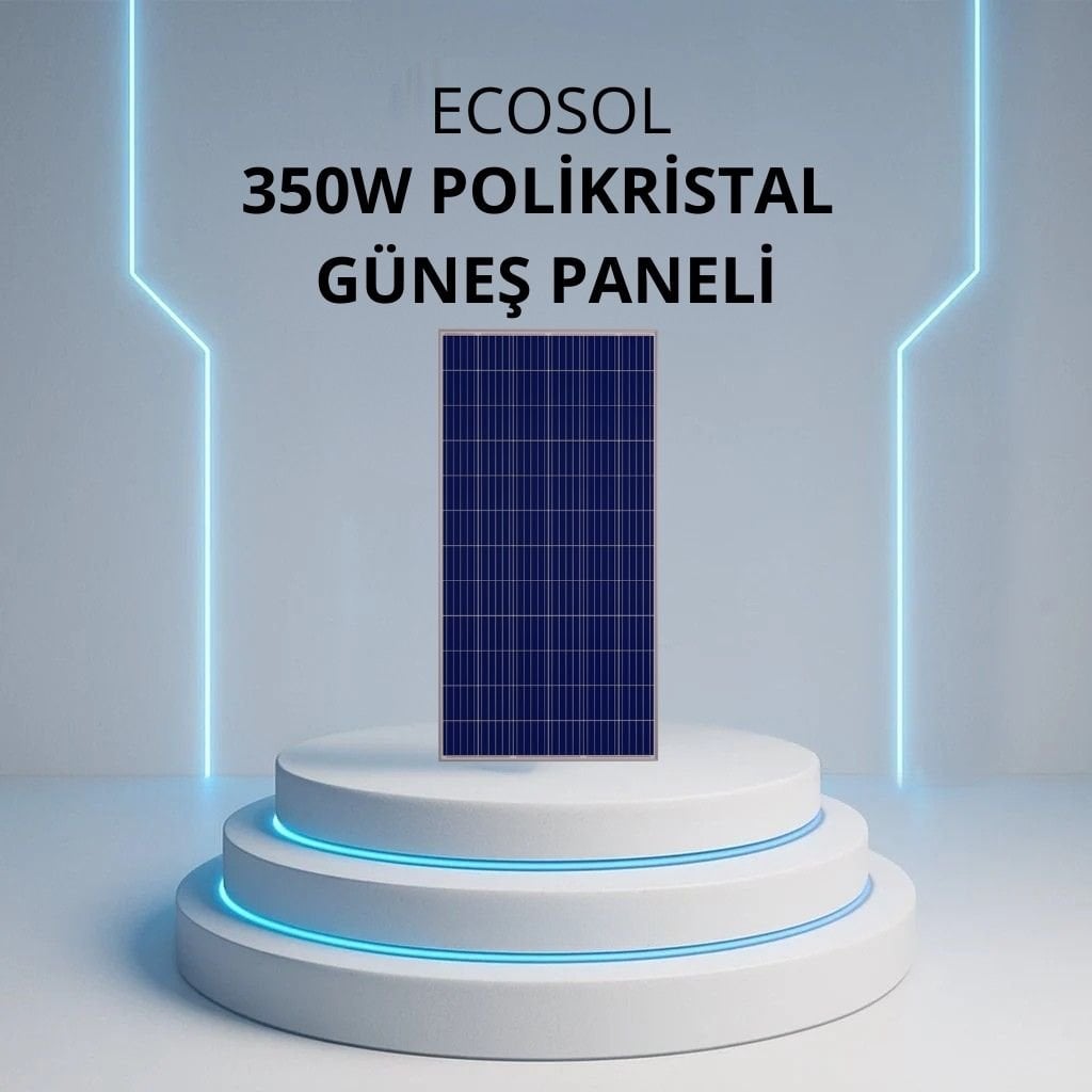LEXRON 350W ECOSOL POLYKRISTAL GÜNEŞ PANELİ