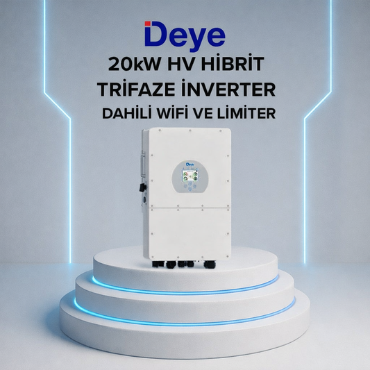 DEYE 20KW HİBRİT TRİFAZE İNVERTER HV